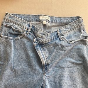 Abercrombie & Fitch 90s Straight Ultra High Rise Curve Love Size 18/34